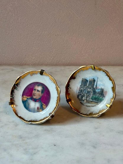 Tiny Porcelain Plate from Limoges