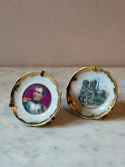 Tiny Porcelain Plate from Limoges