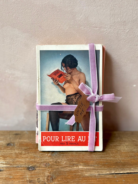 Vintage French Erotica Books