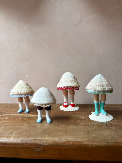 Surreal Shell Person by Maïssa Toulet