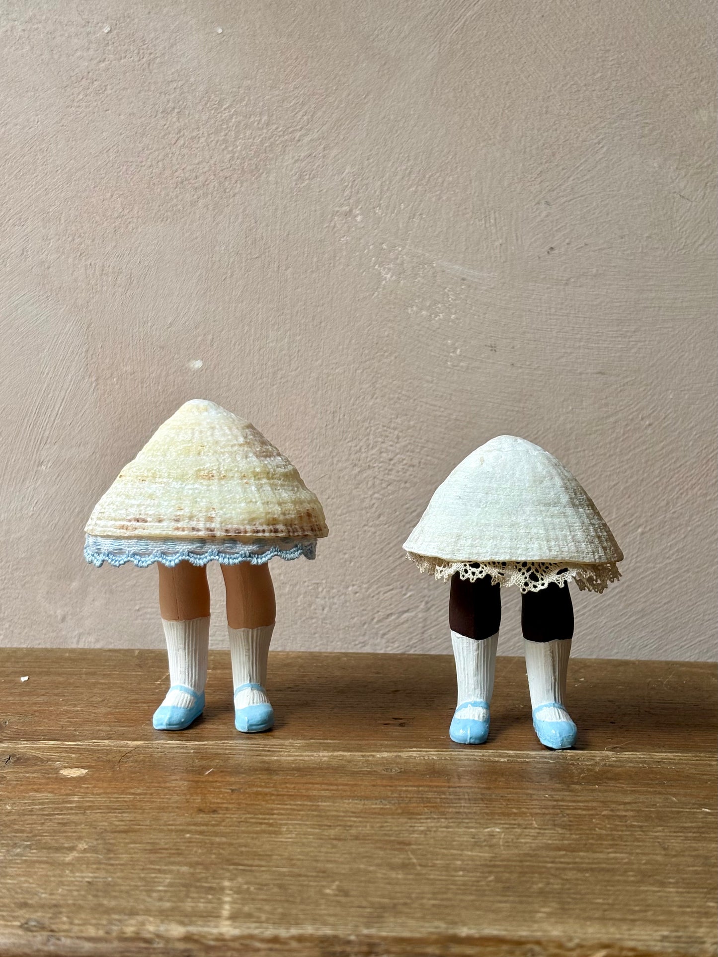 Surreal Shell Person by Maïssa Toulet