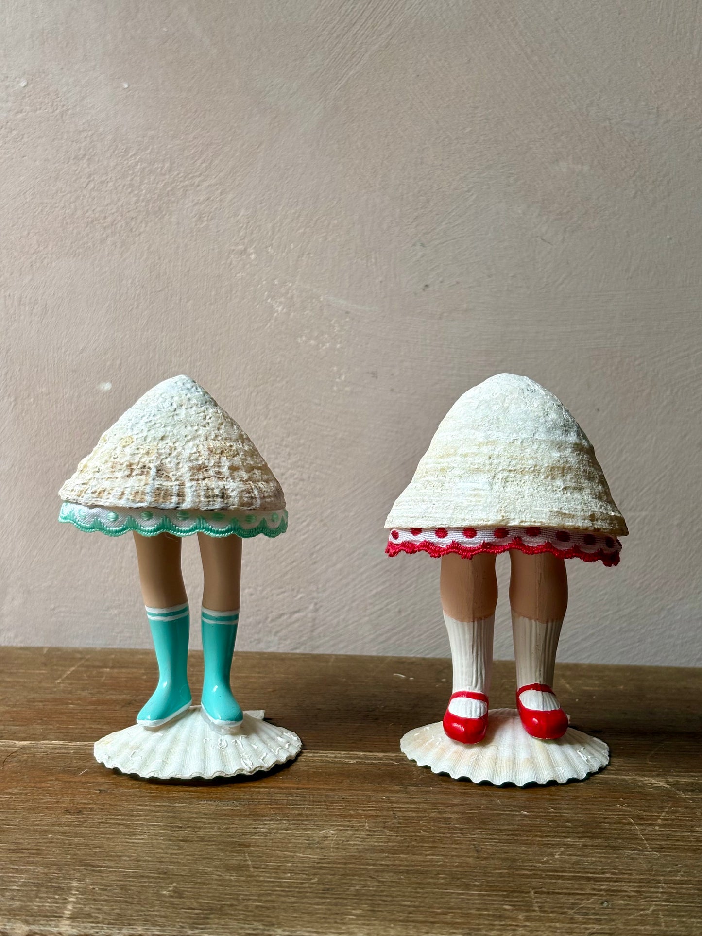 Surreal Shell Person by Maïssa Toulet