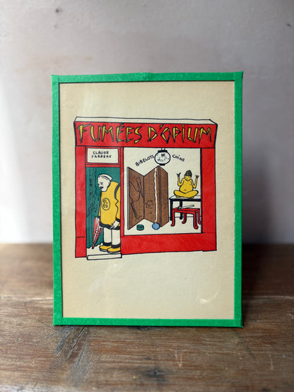 Original Hand-Coloured Lithographs from 1925