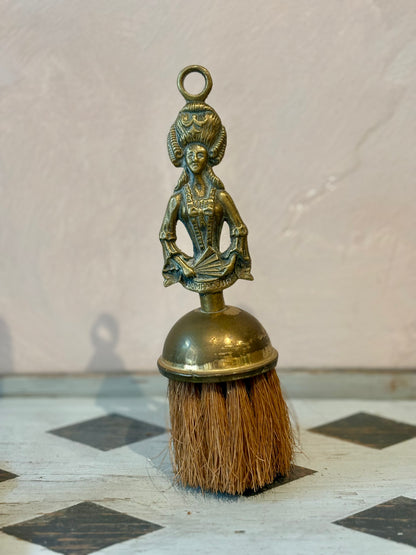 Antique Bougeoir & Balayette