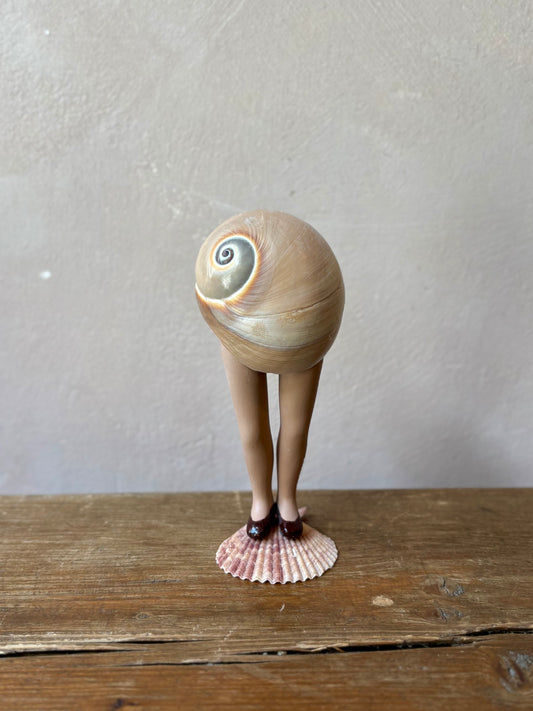 Surreal Shell Person by Maïssa Toulet