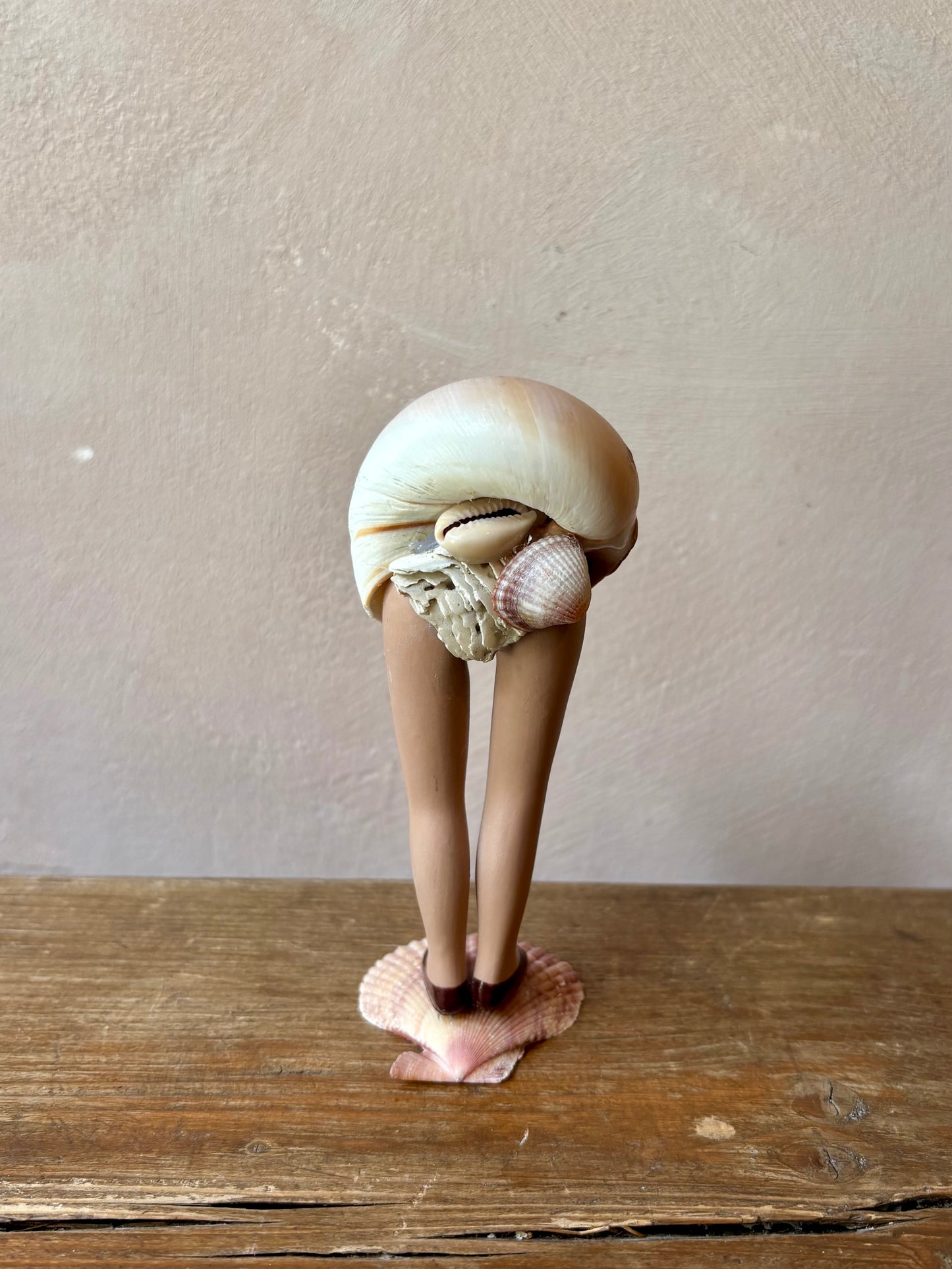 Surreal Shell Person by Maïssa Toulet