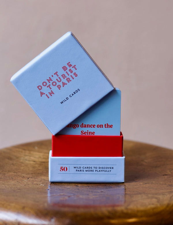Don't Be A Tourist in Paris Wild Cards deck