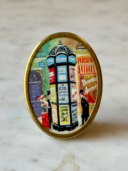 Vintage Paris Brooch