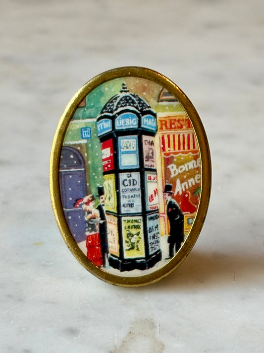Vintage Paris Brooch
