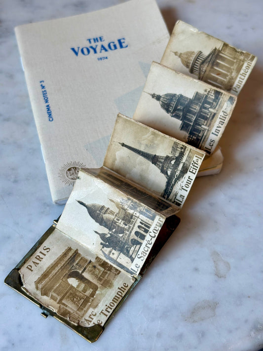 Vintage Paris Souvenir Postcard Album