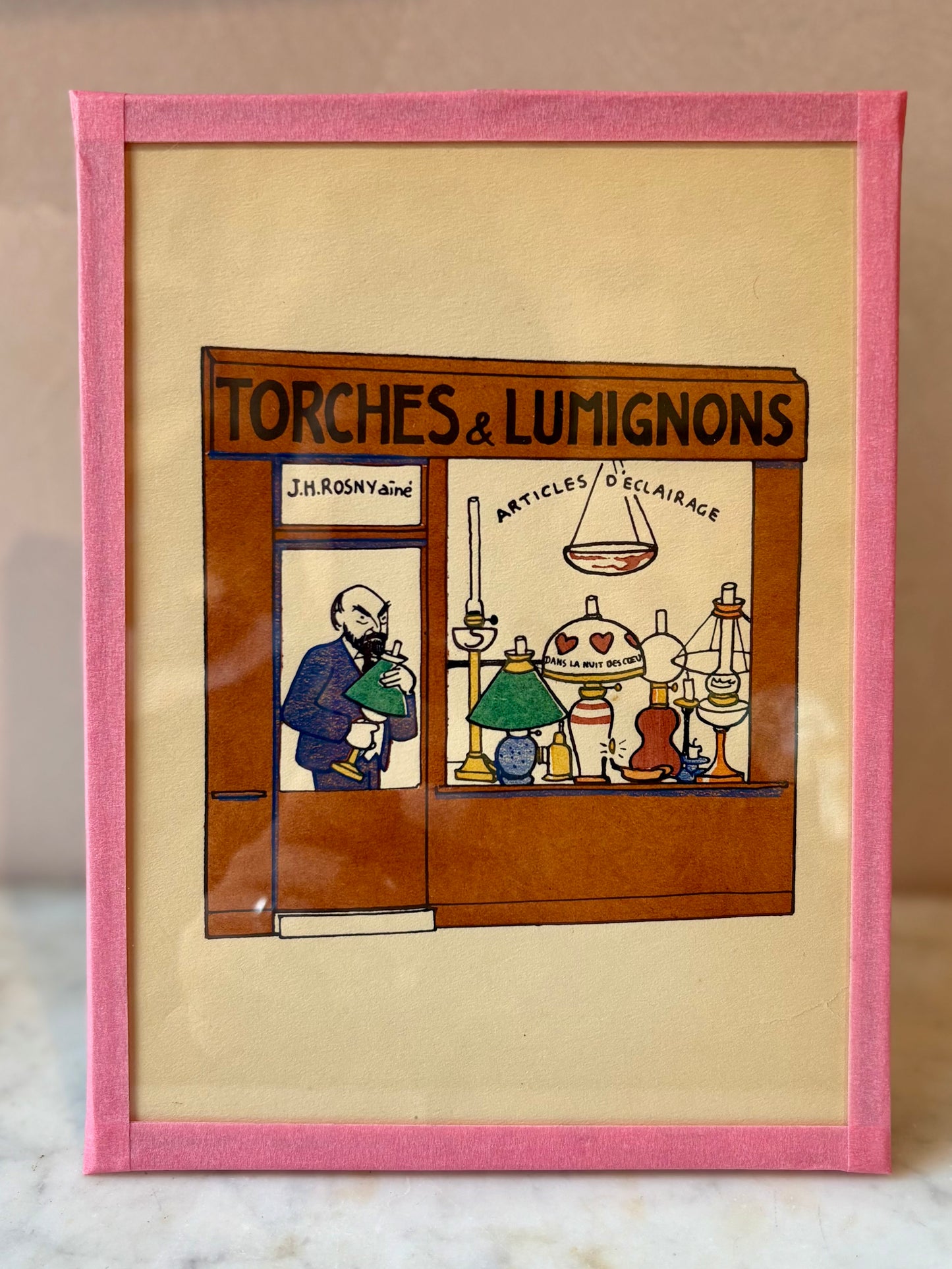 Original Hand-Coloured Lithographs from 1925