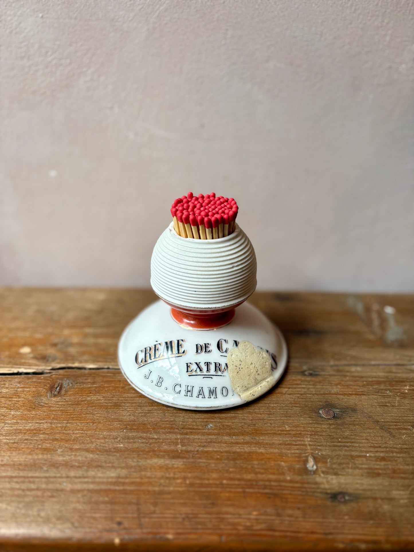 Vintage Paris Bistro Match Striker