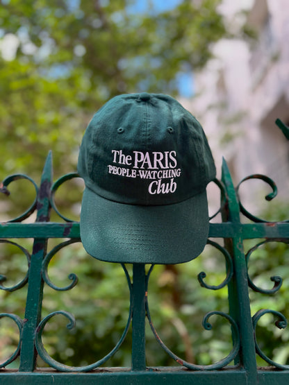 Forest Green Paris People-Watching Club Hat