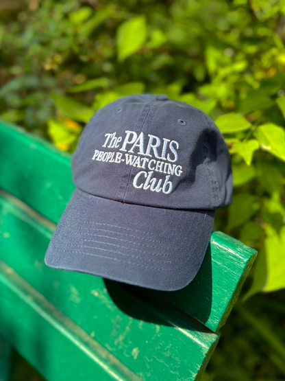Navy Paris People-Watching Club Hat