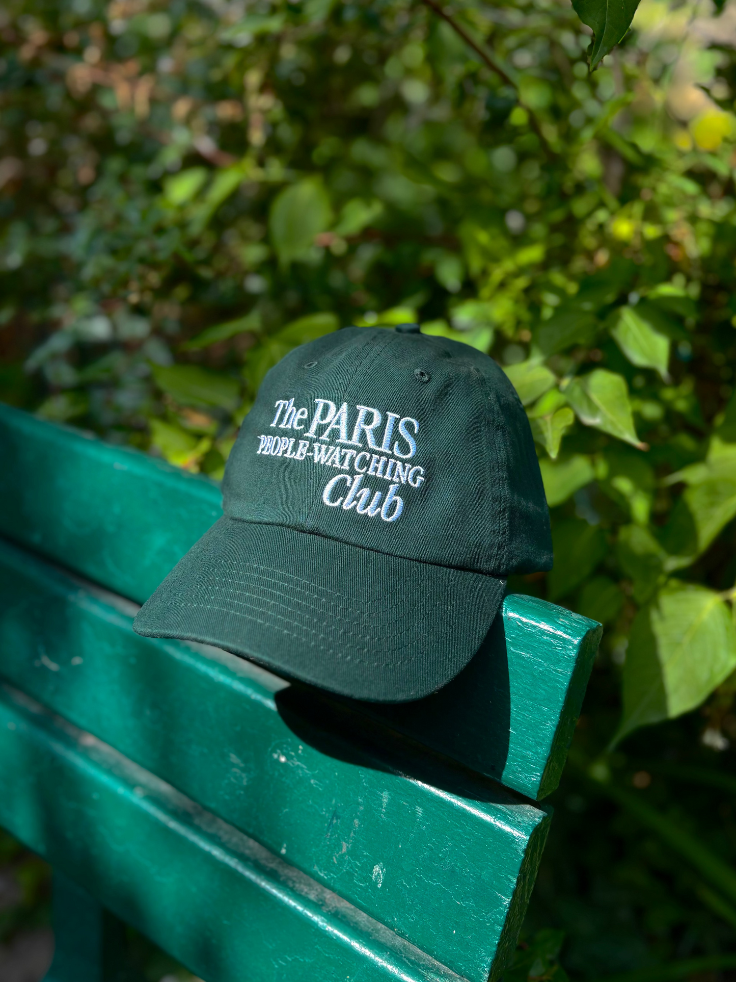 Forest Green Paris People-Watching Club Hat
