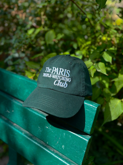 Forest Green Paris People-Watching Club Hat