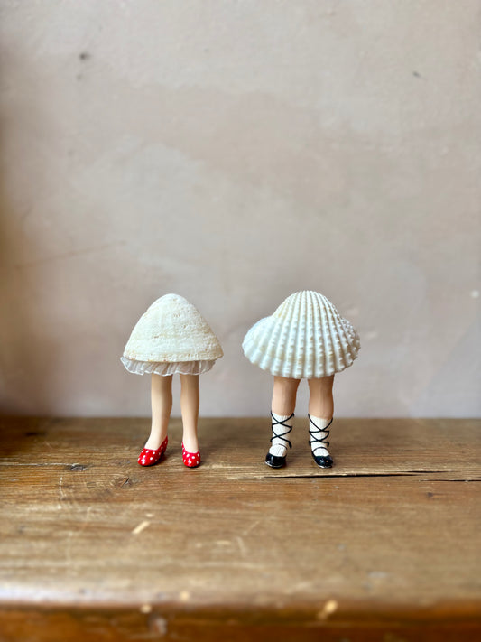 Surreal Shell People by Maïssa Toulet