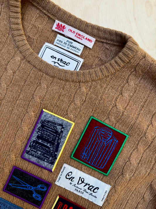 Vintage Cable-knit Pull-Over by En Vrac