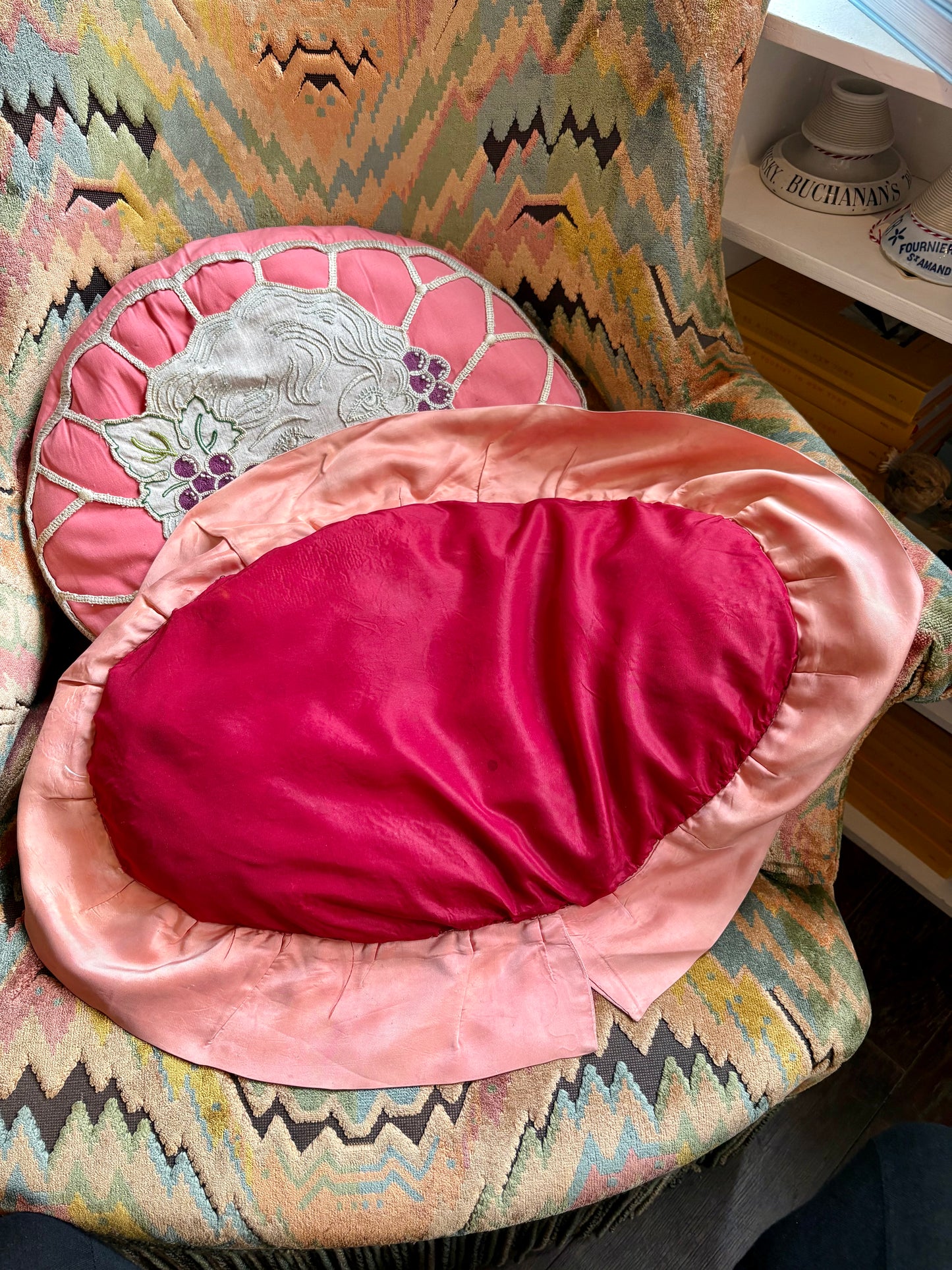 Vintage Peacock Pillow