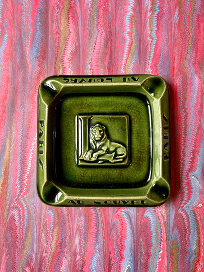 Vintage Au Louvre Trinket Dish