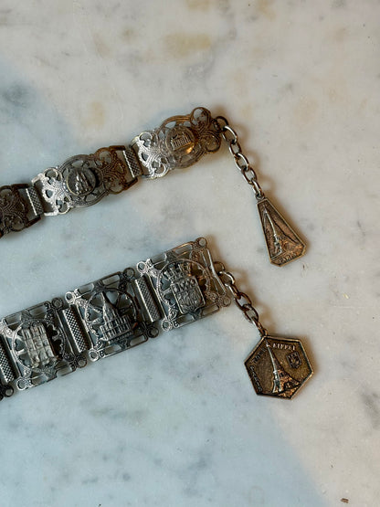 1930s "Souvenir de Paris" Bracelet