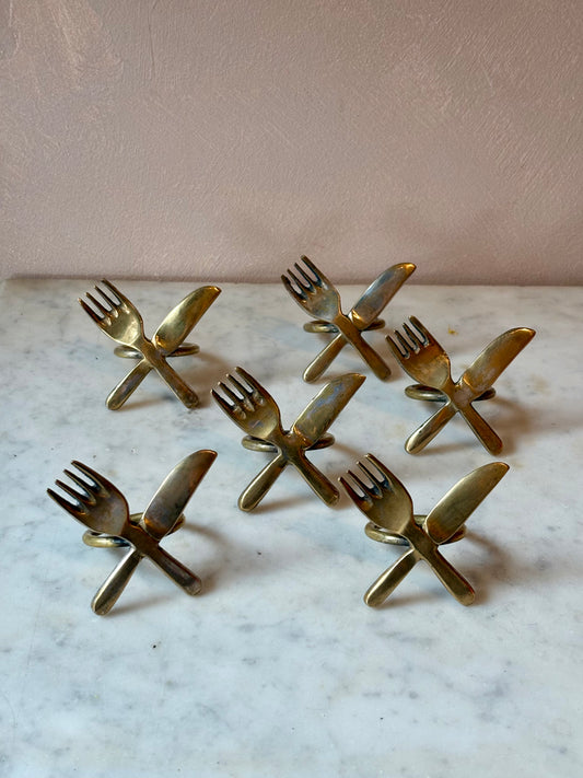 Vintage Silver-Plated Napkin Rings