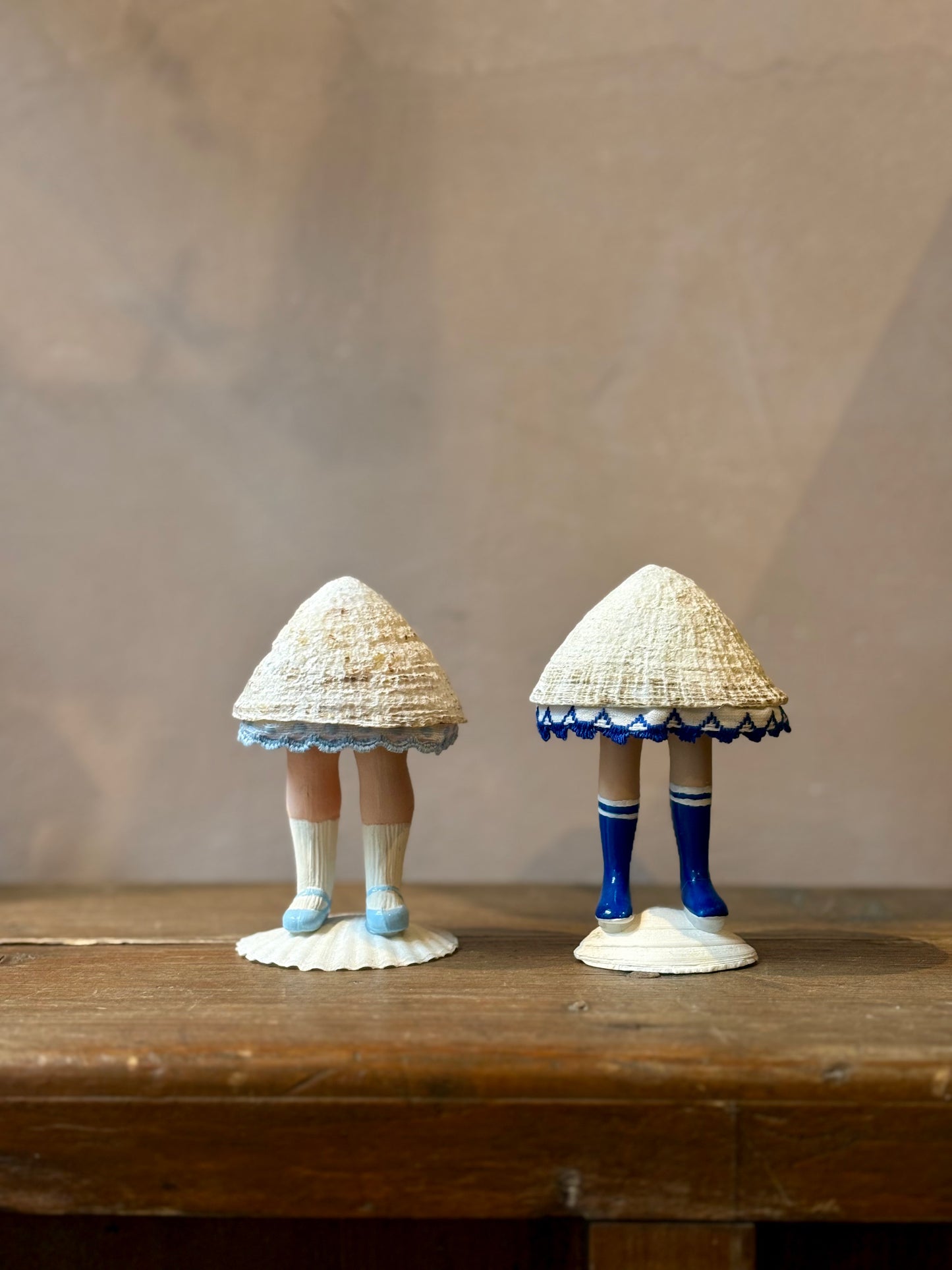 Surreal Shell Person by Maïssa Toulet