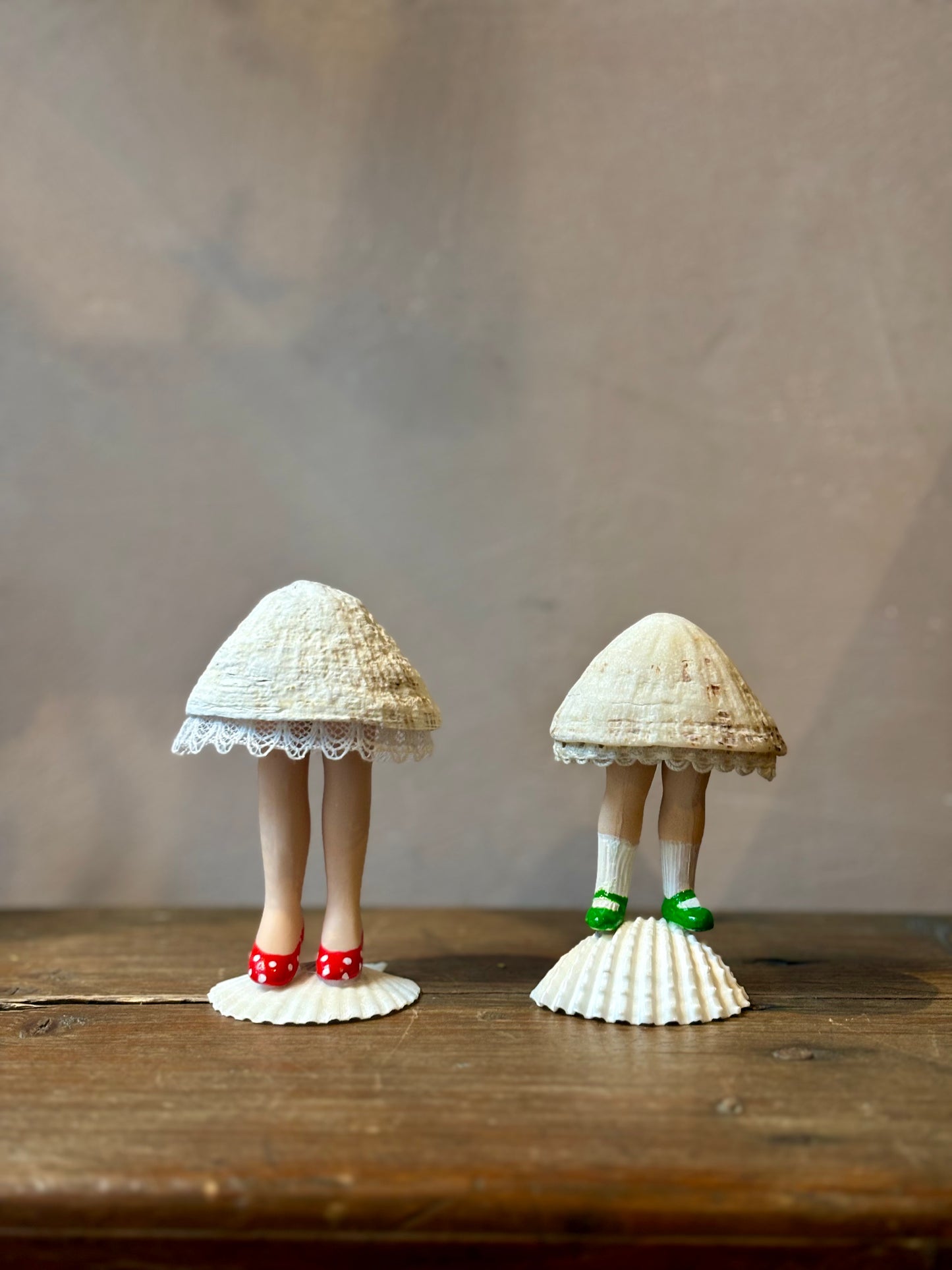 Surreal Shell Person by Maïssa Toulet