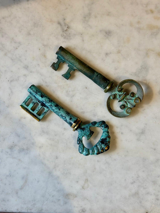 Antique Vintage Key Cork Screw