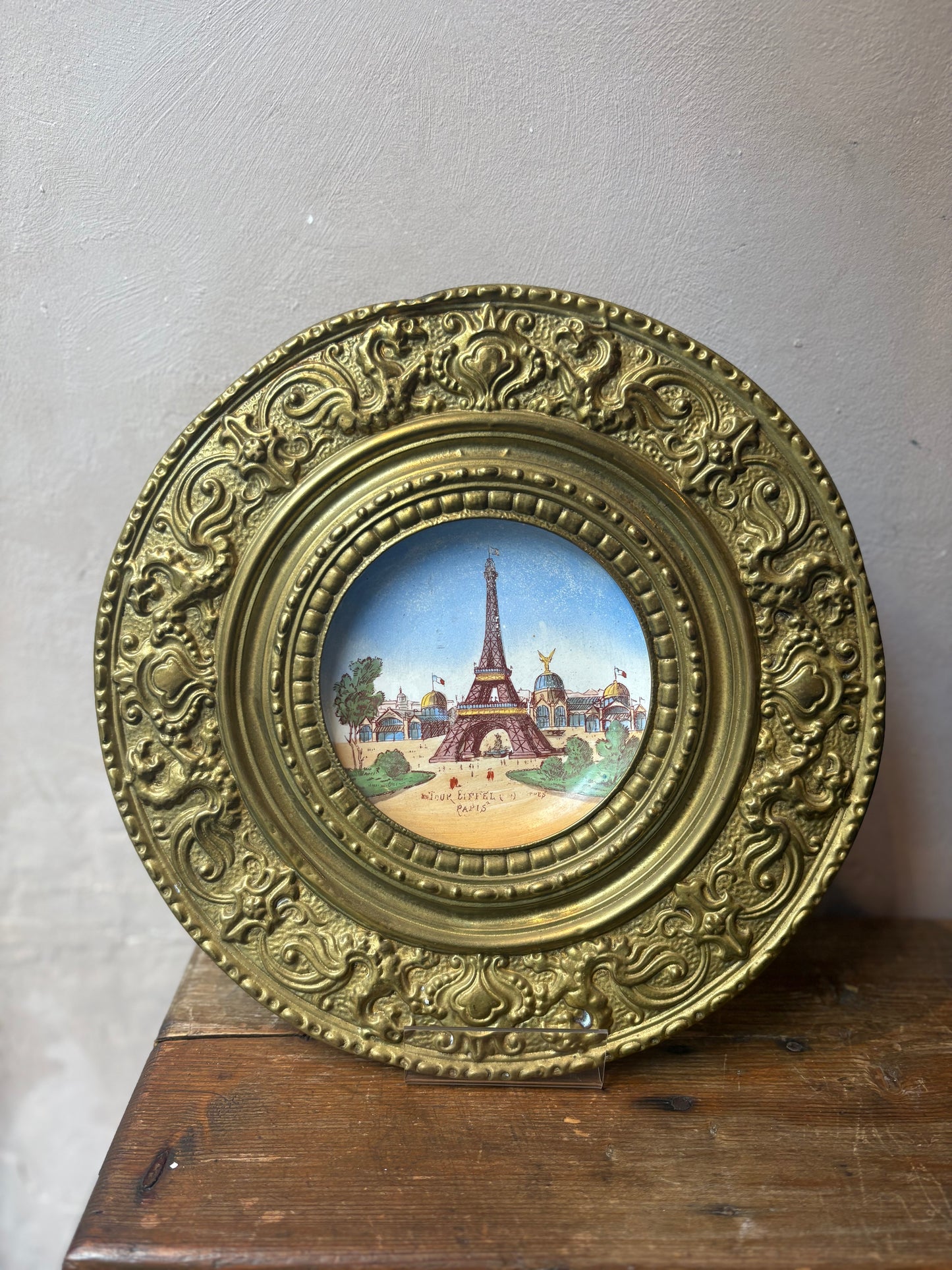 Paris 1900 World Fair Commemorative Plate