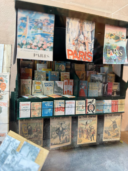 Bouquinistes of Paris - Diorama artwork