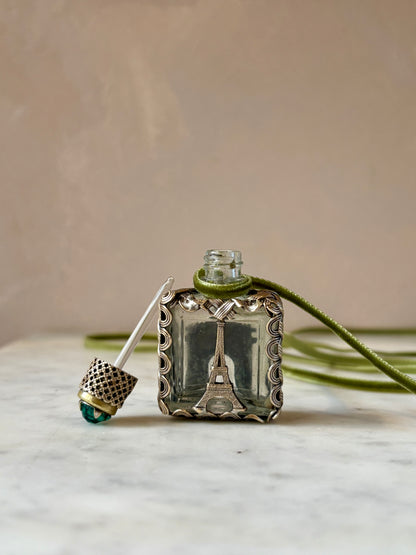 Vintage Paris Souvenir Perfume Vial