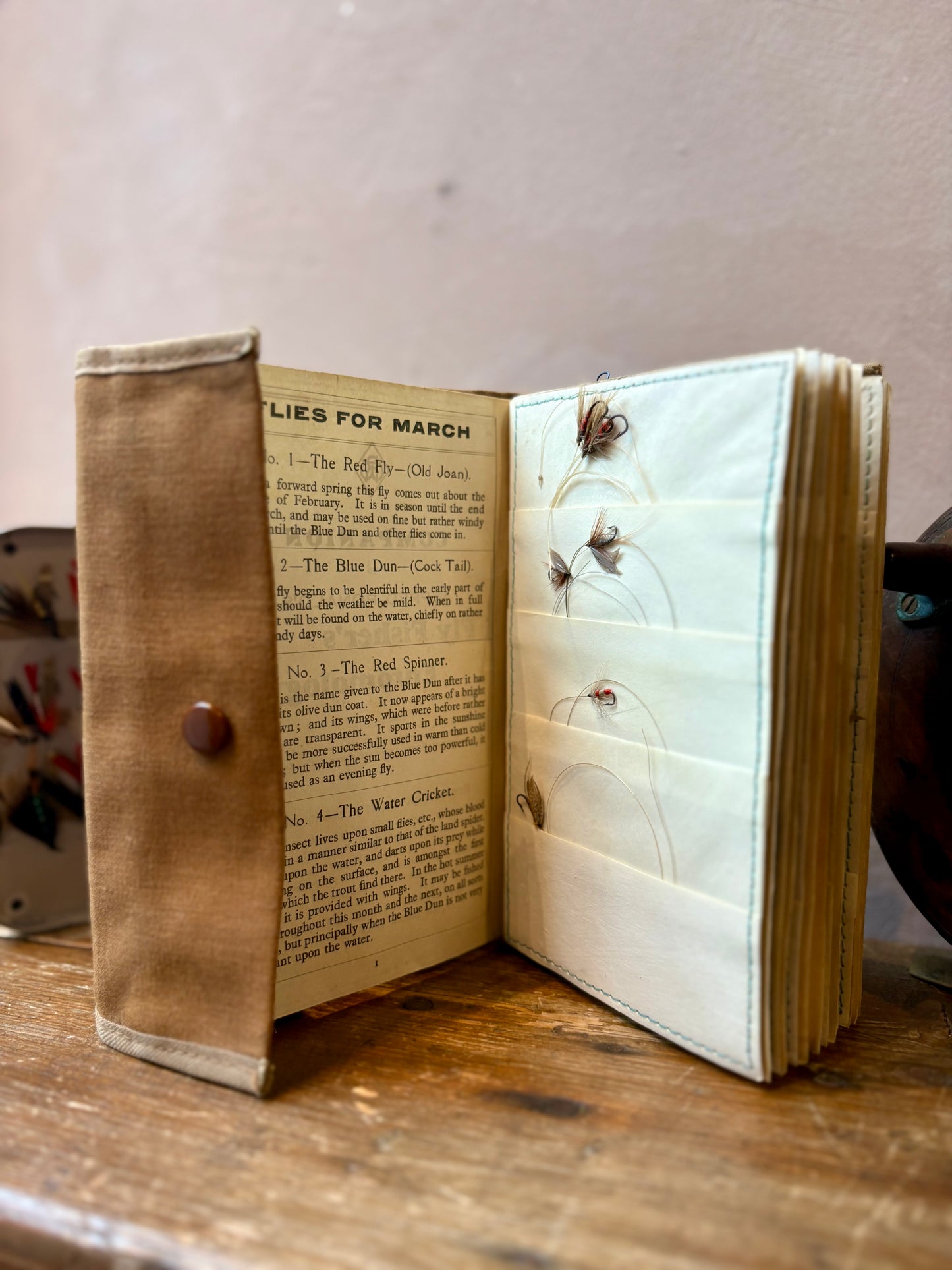 Rare Alfred Ronalds “Companion” Trout Fly Wallet (c. 1890–1910)