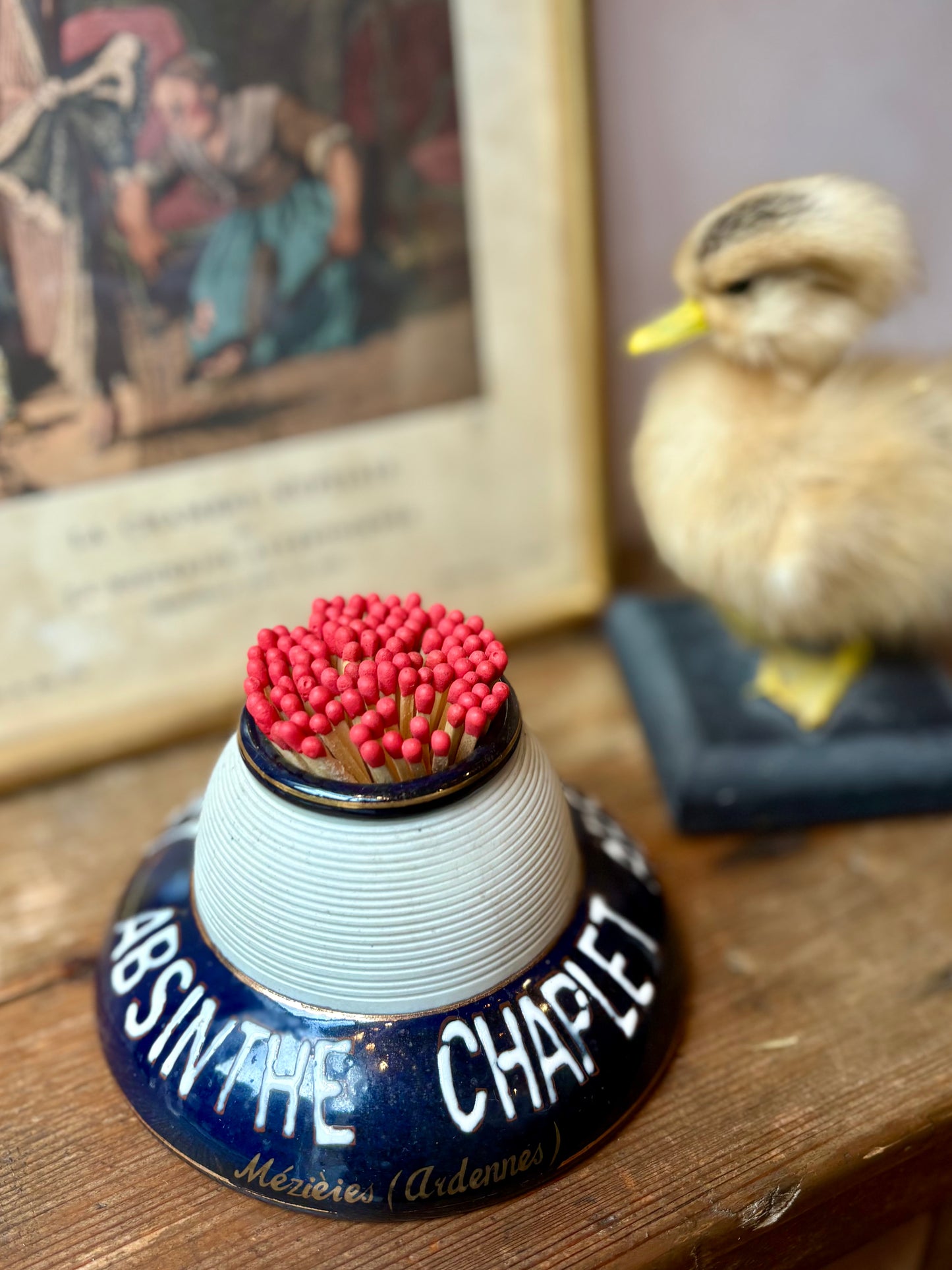 Vintage Paris Bistro Match Striker