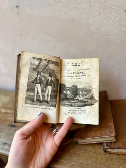 Rare Antique French Travel Guide by a Female Author (1824)