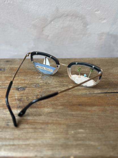 "Solo sur L'isle" surreal glasses by Maïssa Toulet