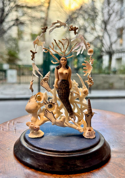 Works by Maïssa Toulet: Sacred Parisian Mermaid