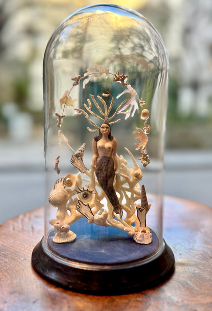Works by Maïssa Toulet: Sacred Parisian Mermaid