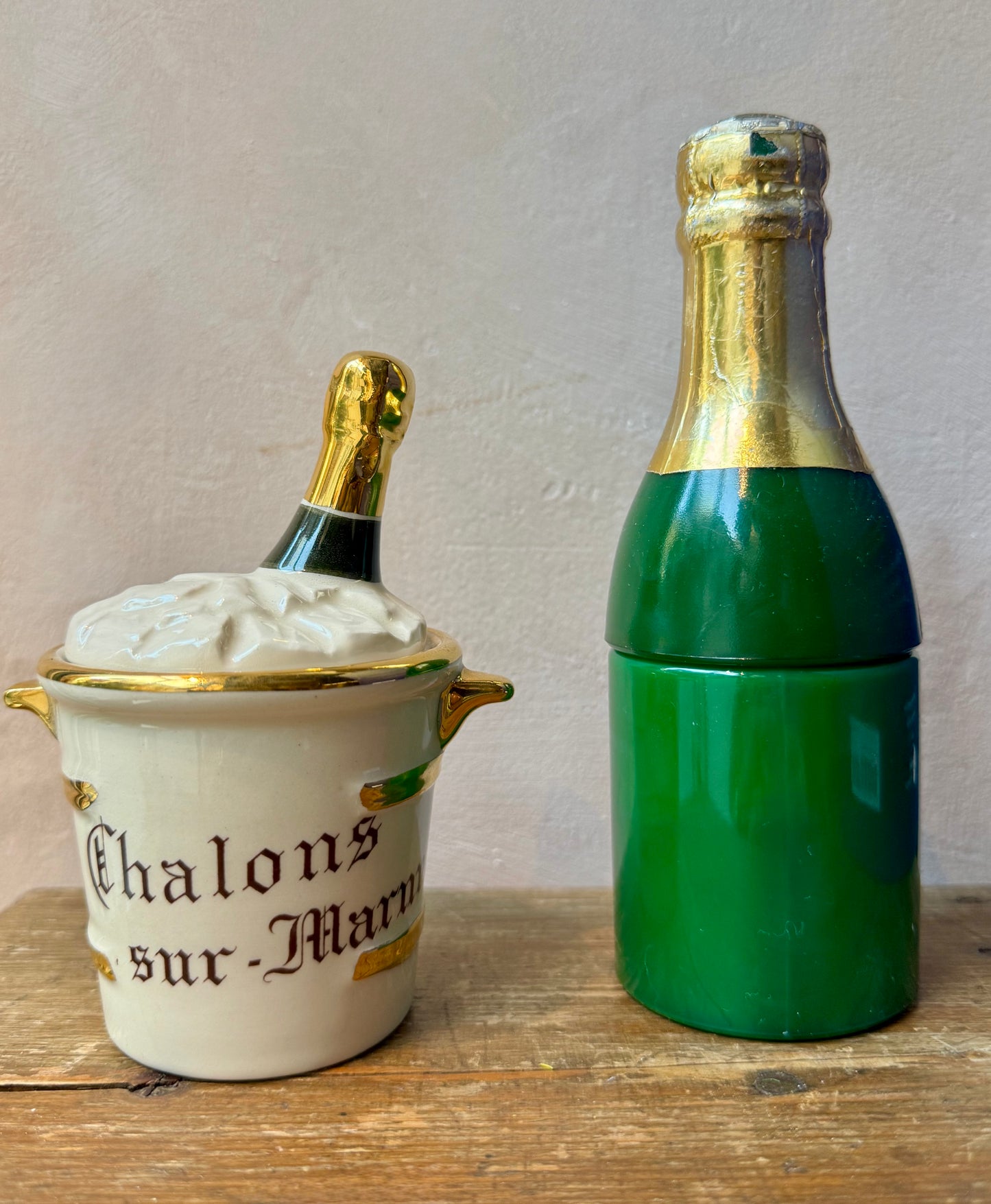 Vintage Condiment Pots