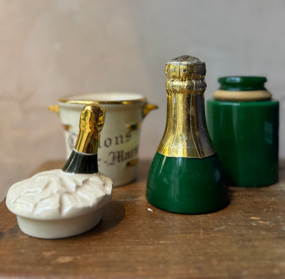 Vintage Condiment Pots