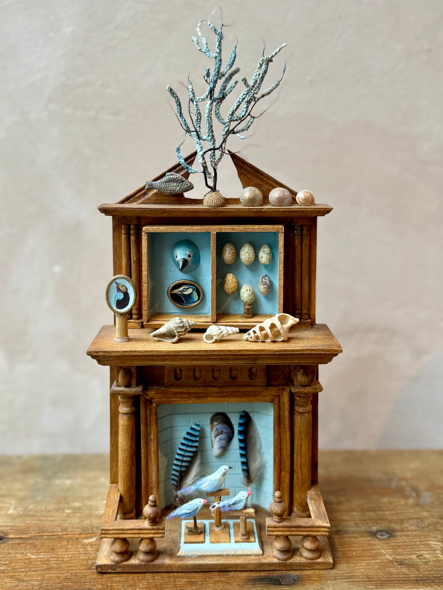 Miniature Cabinet "Seittenstatten" by Maïssa Toulet