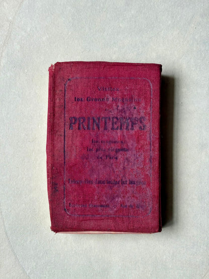 Antique 1911 Paris Guide — Hôtel Westminster