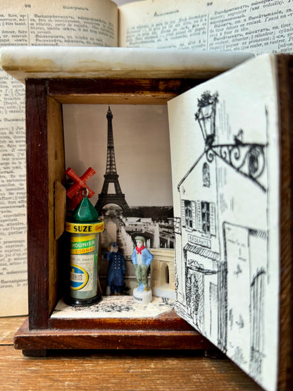 Paris in a Cabinet by Messy Nessy