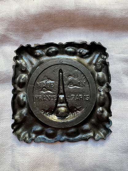 Art Nouveau Paris Souvenir Trinket Trays