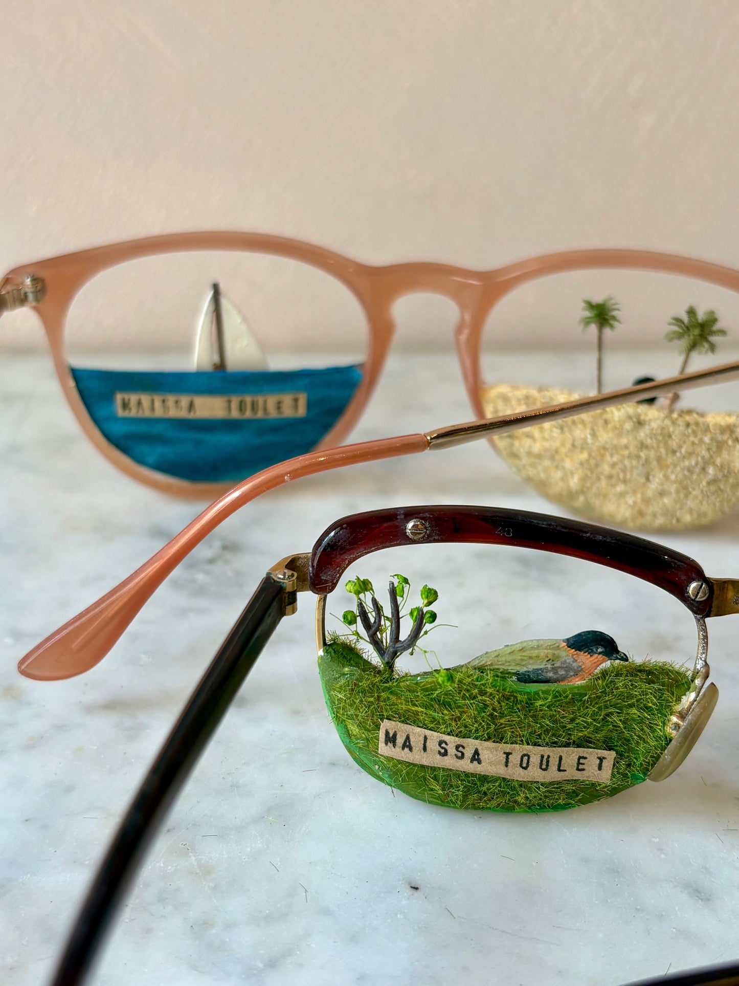 Surreal Glasses by Maïssa Toulet