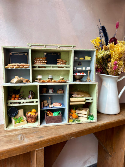 Charming Miniature French Grocer’s Display