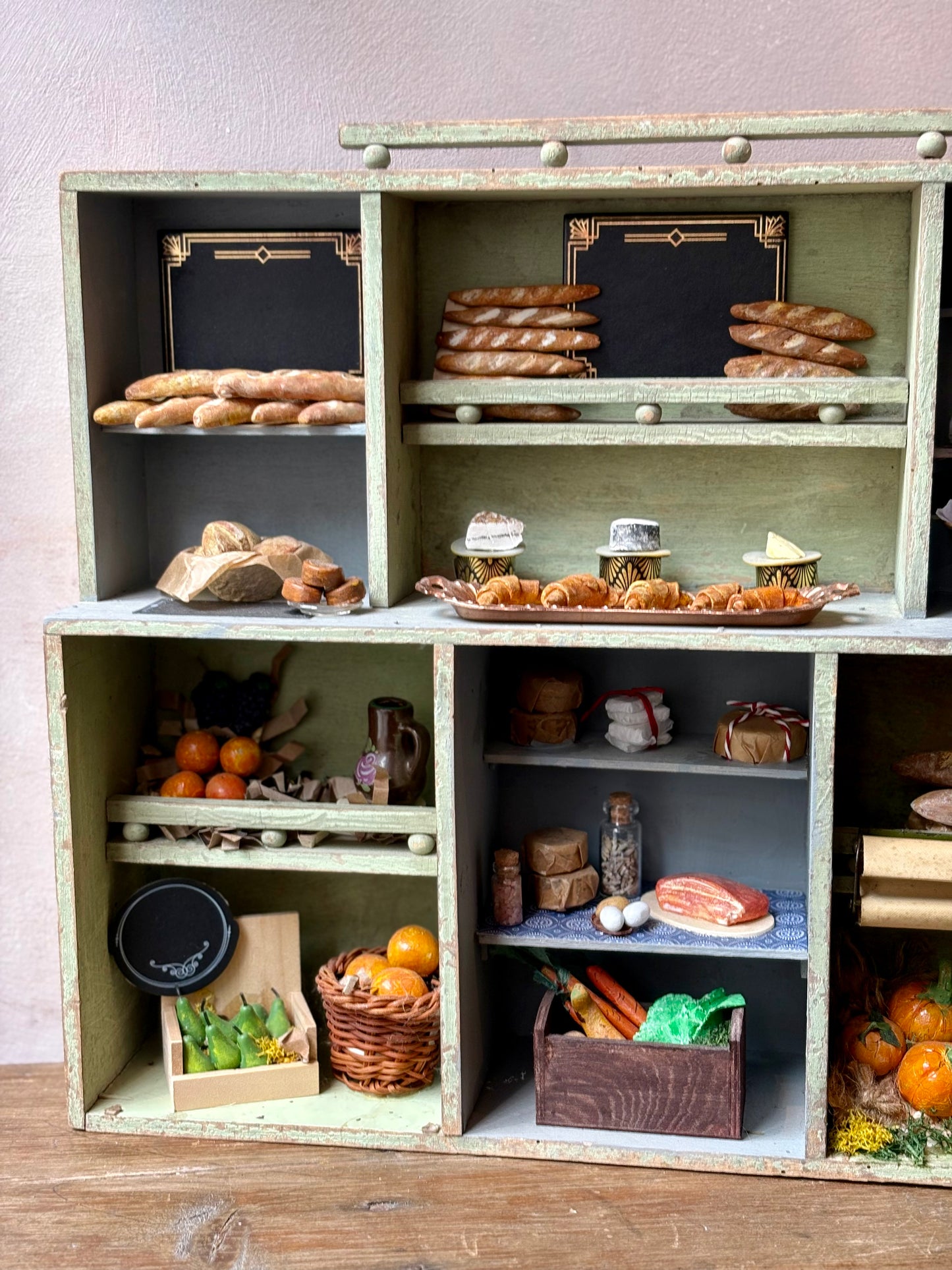Charming Miniature French Grocer’s Display