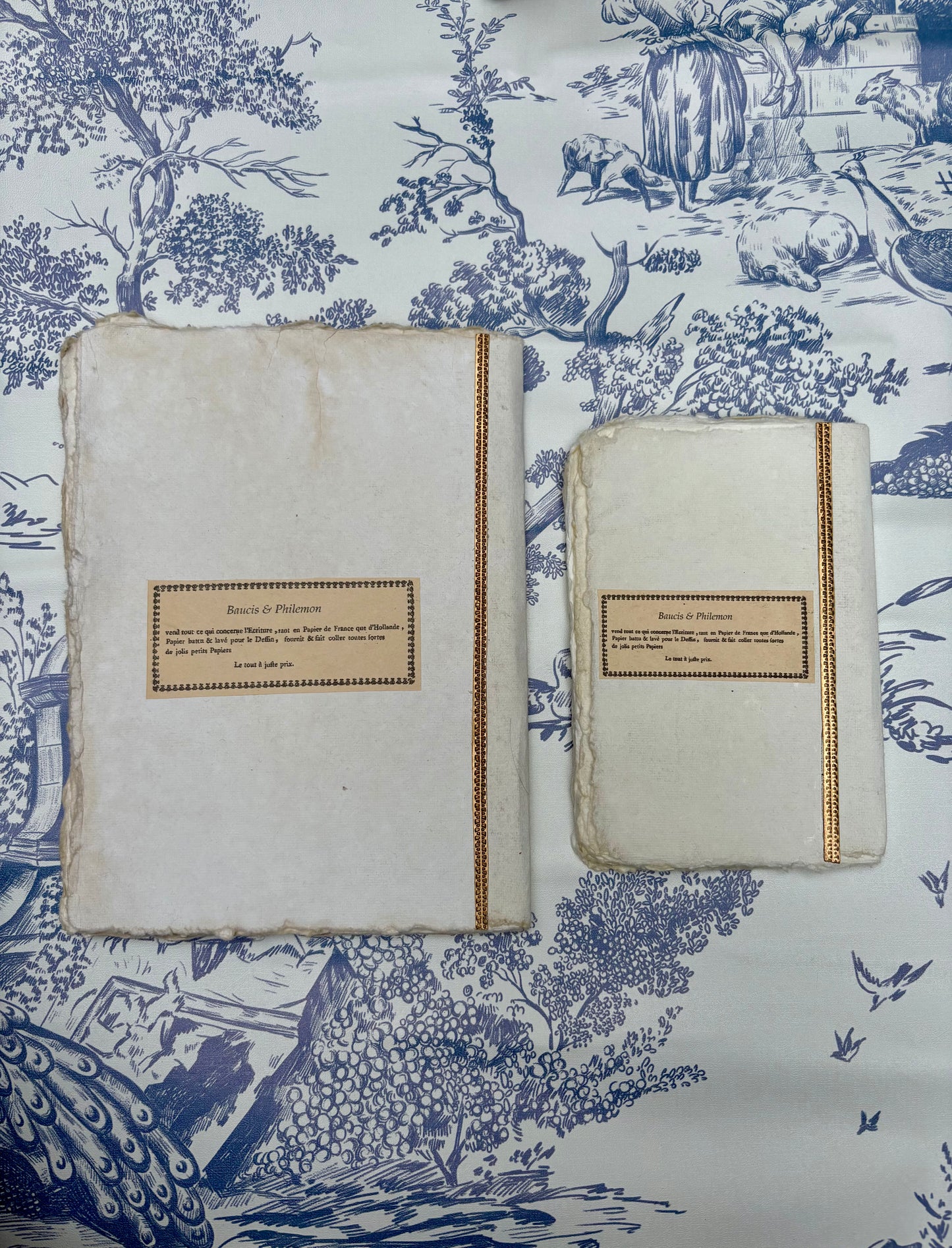 18th-Century Engraving Handmade Notebook