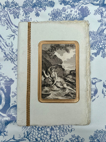 18th-Century Engraving Handmade Notebook