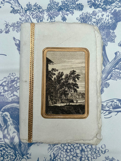 18th-Century Engraving Handmade Notebook